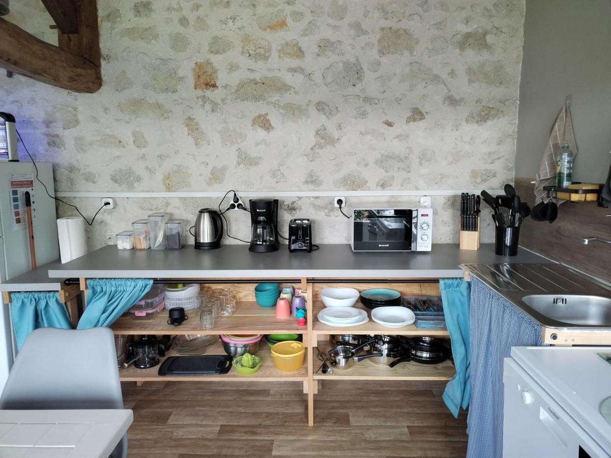 Chambre 2 A 4 Pers Gite Du Gardoir Boresse-et-Martron 外观 照片